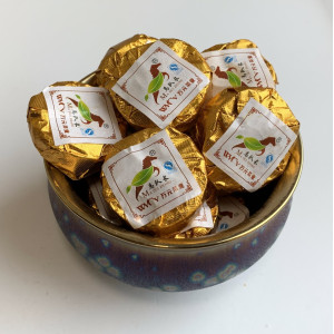 Шен пуэр в таблетках Ма Ma Dui Zhang 2019 года 100 г